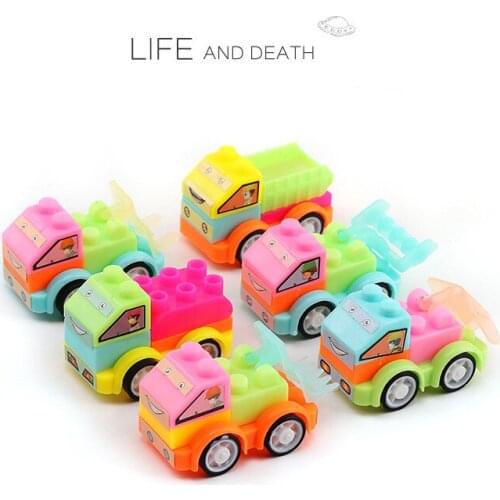 Random 1 children puzzle assembly project creative car deformation boy toy gift twist egg
