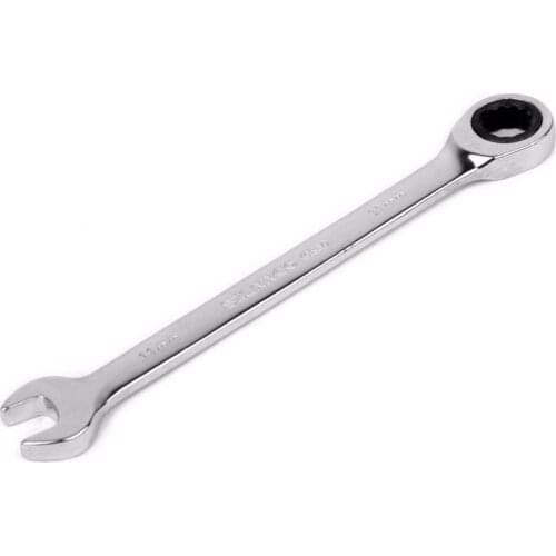 New 6mm/7mm Chrome Vanadium Steel Ratchet Combination Wrench Set Torque Gear Spanner Wrenches Set and A Set of Key Hand Tools