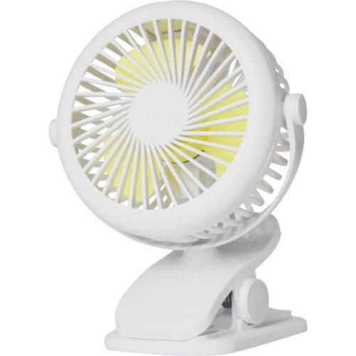 Portable USB Fan Mini Ventilador Fan Three-Vane Clip Fans For Office ABS Electric Desktop Computer Lithium Pedestal Fan Blades