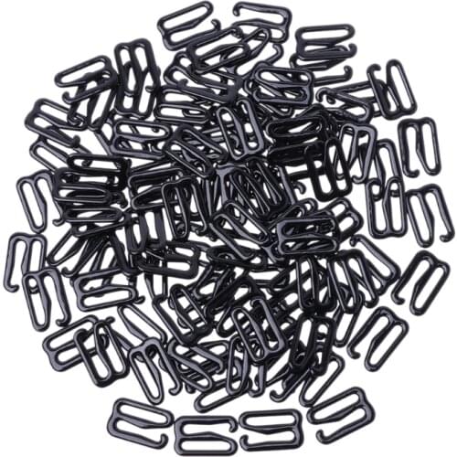 100pcs Metal Bra Lingerie Strap Adjuster Slider Hook Buckle Clip Sewing Craft Ju18 21 Dropshipping