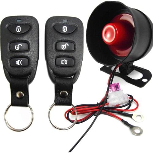 12V M810-8113 Universal Remote Control Anti-theft Car Alarm Kit Auto Accessory Remote Control Anti-theft Car Alarm Kit Auto Acce