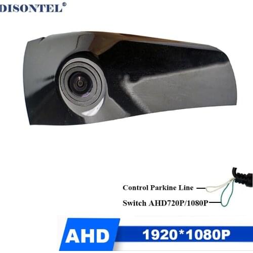 HD Car Front View Camera for Toyota Camry 2018 Deluxe/Normal/Low Version Firm Installed Under The Car Logo