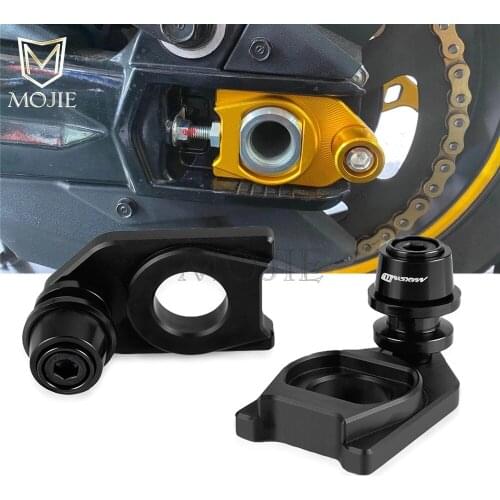 FOR SYM MAXSYM TL 500 2020-2021 Motorcycle Chain Adjustment Block Frame swingarm Spools sliders Rear Wheel Axle Stand Hook Set