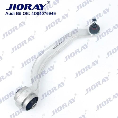 JIORAY Front Lower Right Suspension Control Arm Curve For Audi A4 8D2 B5 4B A6 C5 A8 4D2 VW Volkswagen PASSAT SKODA SUPERB SEAT
