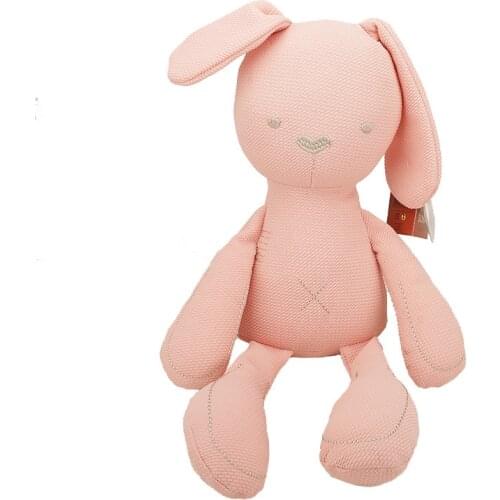 Cute Long Ears Bunny Plush Rabbit Toys Soft Stuffed Doll Rabbit Birthday Gifts Children Room Decor Infant Sleeping Appease Toys