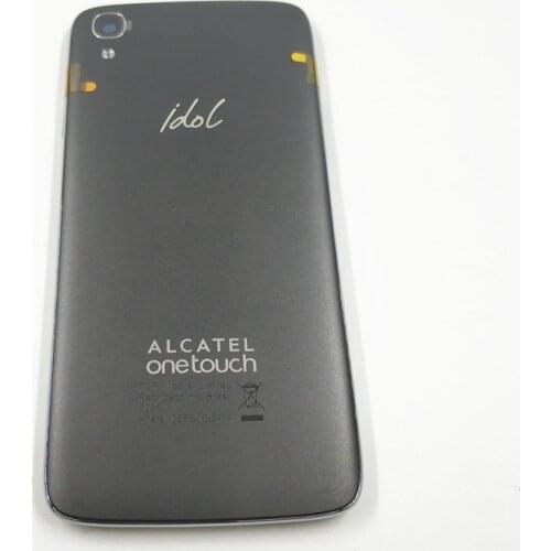 Original Battery Cover For Alcatel One Touch Idol 3 6039 6039A 6039K 6039Y 4.7inch Smart Phone Back Housing Battery Case Cover
