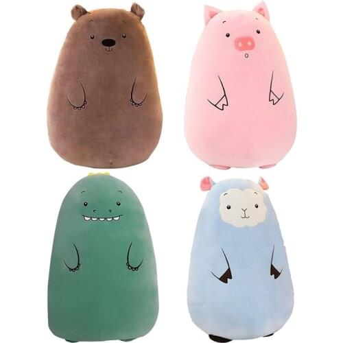 Plush Toy Girl Soft Pillow Stuffed Animal Doll Cushion Childrens Valentines Day Gift Promotion