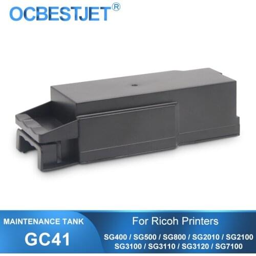 For Ricoh GC41 GC-41 Maintenance Tank For Ricoh SG800 SG3110DN SG3100 SG7100 SG2100 SG2010 SG3120 SG7100 Printer Waste Ink Tank