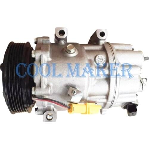 SD6C12 ac compressor for Peugeot 208 308 9659875980 9671334080 6453WQ 6453WR 648710