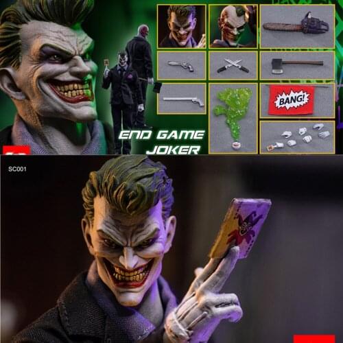 SSR 1/12 SC001 Ending Clown Comic Clown JOKER Little Fire Dragon Action Figure In Stock