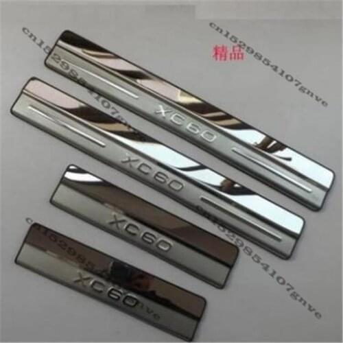 Car styling for Volvo XC60 2009-2017 Free shipping steel stainless high quality wear plate / door accessories