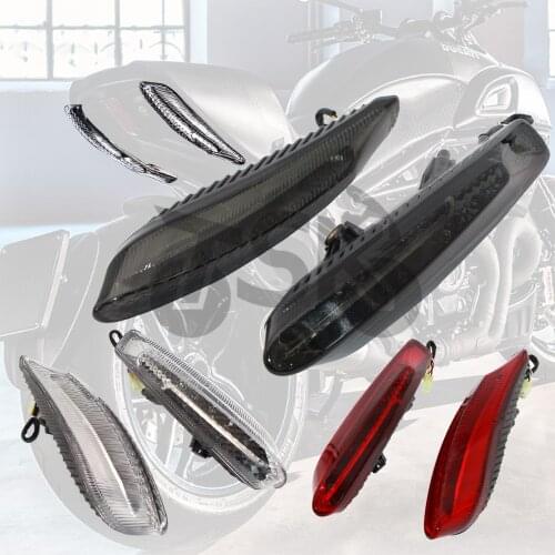 LED motorcycle taillight For Ducati Diavel Carbon 2011-2015 Panigale Brake Turn Signals Integrated