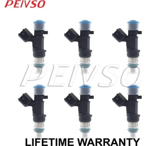 6x 0280158028 04591986AA fuel injector for CHRYSLER 300 2005~10 SEBRING 2004~10 2.7L V6 PACIFICA 4.0L 2007~09
