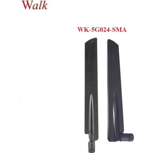 Wide range 600-6000MHz 2g 3g 4g 5G SMA rubber antenna omni directional 5dBi high gain flexible 5g antenna