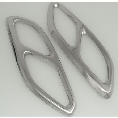 Exhaust Pipe for Mercedes-Benz 2019-2020 CLA C118 W118 Exhaust Pipe Tail Cover Rear Exhaust Muffler End Pipe Trim Auto Parts