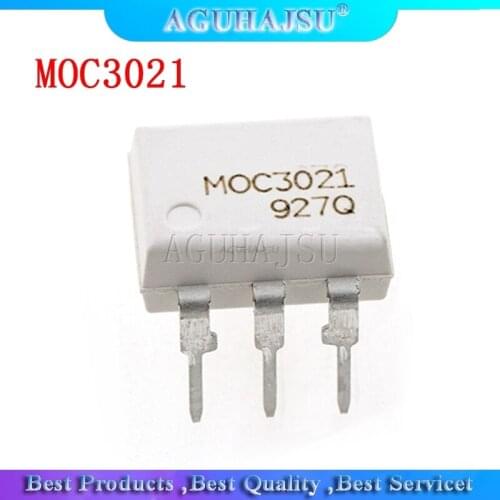 10PCS MOC3021 DIP6 DIP photocoupler new original