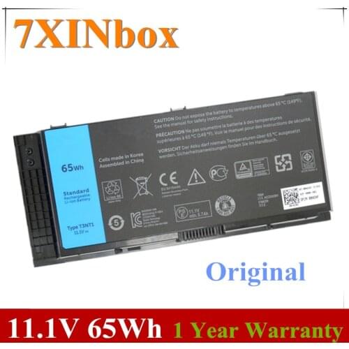 7XINbox 11.1V 65wh Original FV993 PG6RC R7PND T3NT1 Laptop Battery For Dell Precision M6600 M6700 M4600 M4700 M4800 M6800