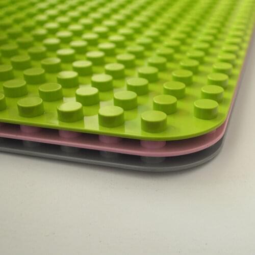 Big Blocks Base Plate 404 Dots DIY Large Baseplate Building Blocks Toys For Children Compatible All Brands