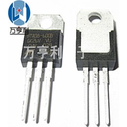 BTA08-600B BTA08-600BRG TO-220 New and Original 10pcs/Lot