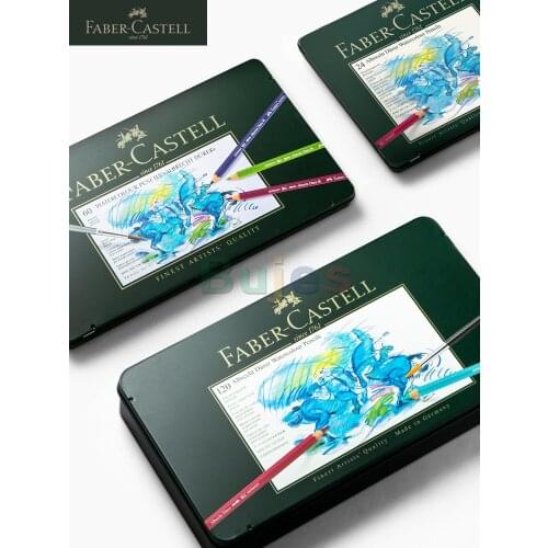 Faber-Castell Polychromos Artists' Color Pencils,Tin of 120 Colors,Premium Quality Artist Pencils,Break Resistant Leads