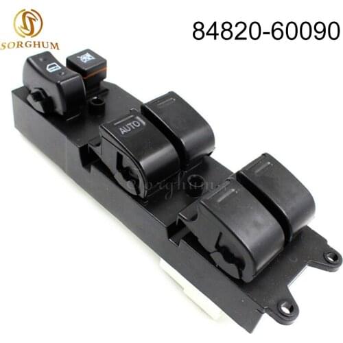 For Camry Corolla Avalon Electric Power Window Master Control Switch 84820-60090 1997-2002 84820-AA011 84820AA011