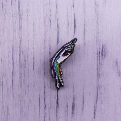 FLOW Cycle Artist Hand Painting Enamel Pin