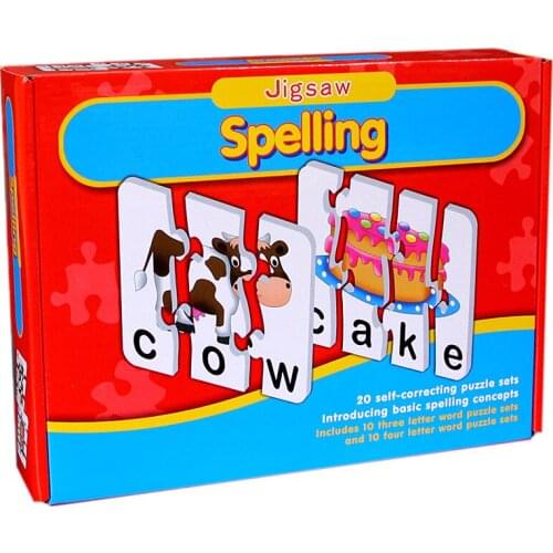 Intelligence puzzle learn english word match spelling for kids early education learn table games