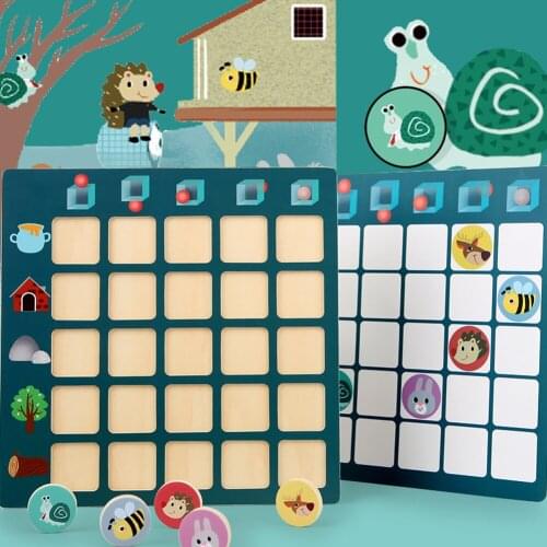 2021 Find Location Game Preschool Early Educational Toys Find Location Game Early Educational Wooden Toys Kids Puzzle Play Dolls