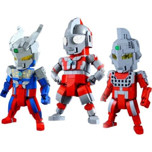 Design By Japan MOKO super Mecha Building Blocks MOC Model Action Figure man Toys Parts Pack with Pdf Instruction