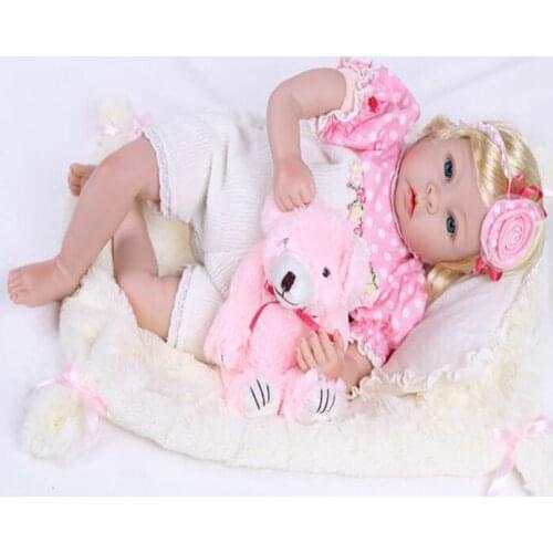 55cm Reborn Baby Doll Kids Playmates Girl Gifts Baby Alive Soft Toys for Bouquets Reborn Dolls Brinquedos Photo Model Doll