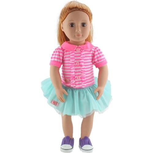 Fashion Original Suit Fit For American Girl Doll 18 Inch Doll Outfits And Accessories