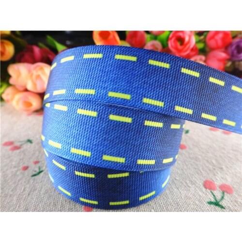 New arrival 7/8'' (22mm) 5 yards printed grosgrain ribbons hair accessories 15040536