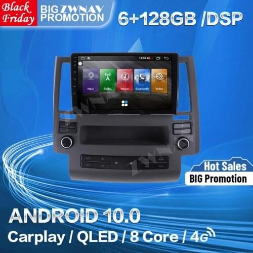 IPS 8 Core DSP IPS 6+128 Android 10 DSP For Infiniti FX35 Stereo Multimedia Player GPS Navigation Auto Audio Radio Head Unit