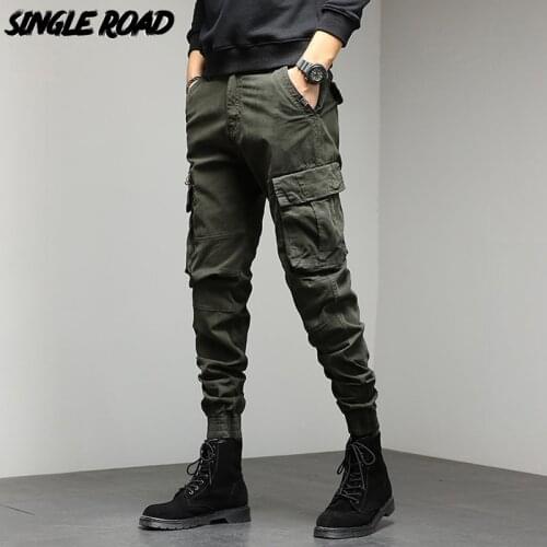 Мужские брюки карго Single Road China At AliExpress