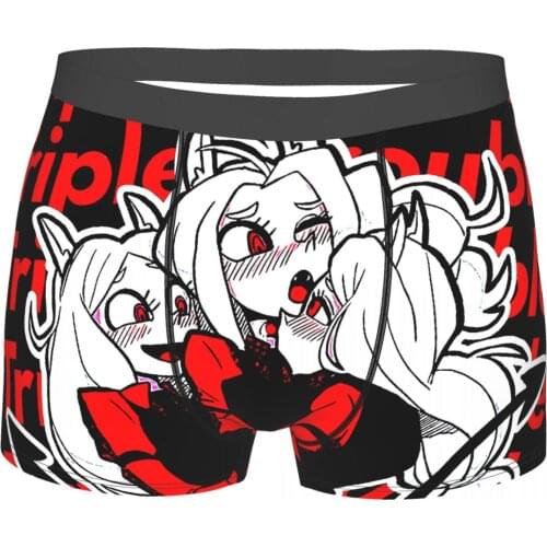 HELL GIRL Ai Enma Anime Series Triple Trouble Underpants Homme Panties Male Underwear Print Shorts Boxer Briefs
