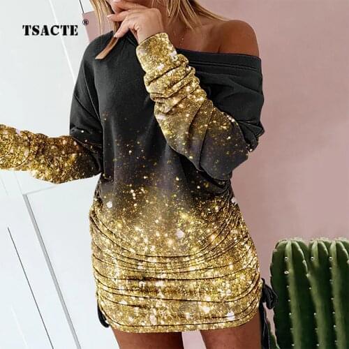 Короткие платья для женщин TSACTE China At AliExpress