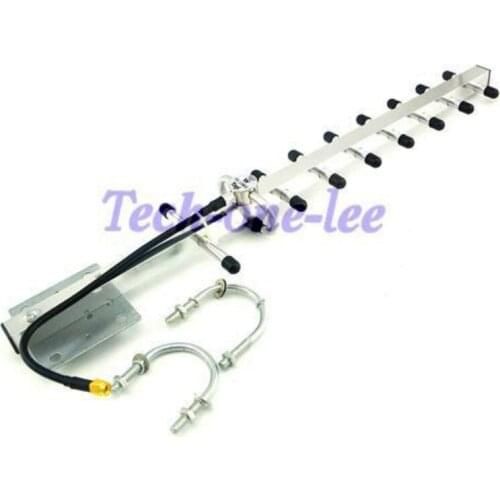 Outdoor 3G antenna Yagi 15dbi with RP SMA Plug Female Pin Connector 1920-2170Mhz Yagi antenna for 3G wireless routers