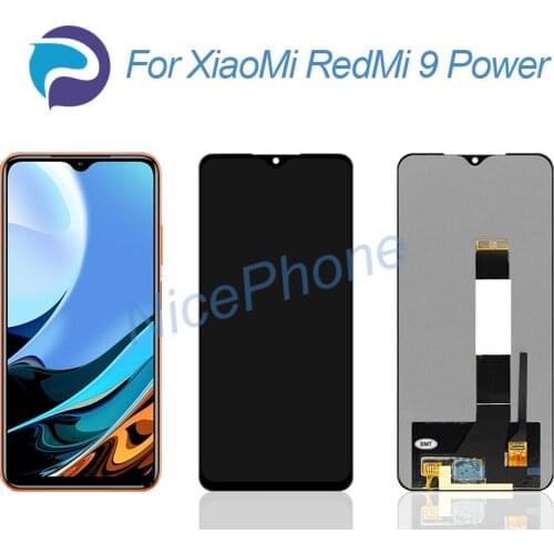 For XiaoMi RedMi 9 Power LCD Display Touch Screen Digitizer Replacement M2010J19SI, M2010J19SL RedMi 9 Power screen display LCD