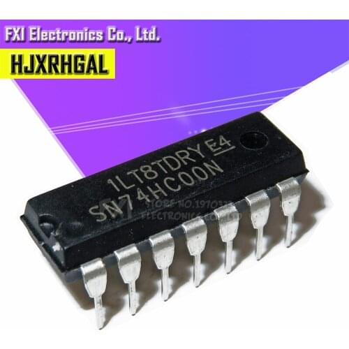 100PCS SN74HC00N SN74HC00 DIP14 DIP 74HC00