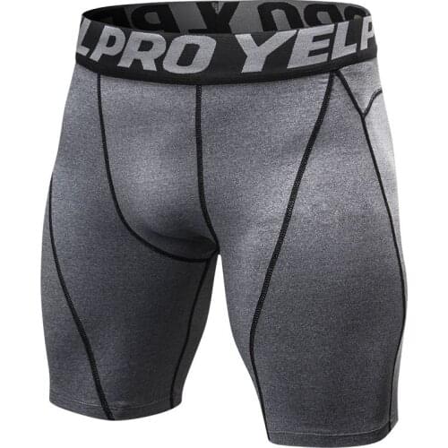 2pcs Men Compression Short Running Tights Mens Quick Dry Gym Fitness Sport Leggings Running Shorts Male Underwear Sport Shorts