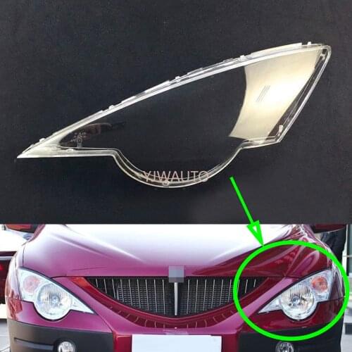 Car Headlight Repair for Ssangyong Actyon 2007~2015 Car Headlamp Lens Replacement Auto Shell Headlight Cover