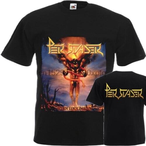 NEW T-SHIRT PERSUADER When Eden Burns DTG PRINTED TEE- S- 6XL