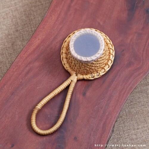 Rattan Tea Funnel Tea Strainer Anti-Scald Filter Kung Fu Tea Set Bamboo Gauze Filter Funnel Tea Filter Tea Accessories Tools