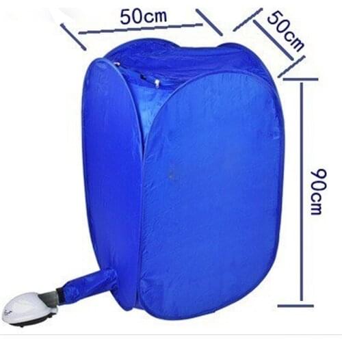 KD-111 Portable household 30-180 min timing dryers Mini Foldable free installation clothes dryers clothes dry hanger 800W 220V