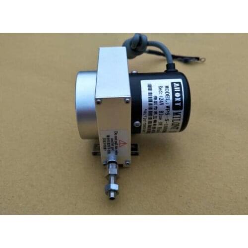 Wire rope sensor encoder Cable sensor Pull distance measuring ruler. MPS-P ( Pulse signal output ) 5000mm