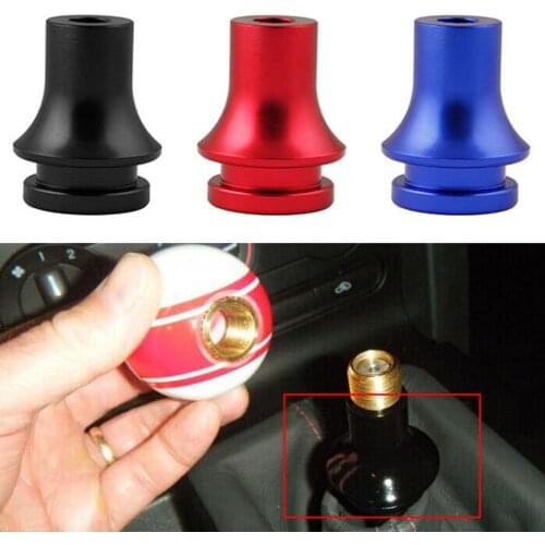 Thread Shift Knob Retainer Gear Head Base Connector Adapter Car Modification