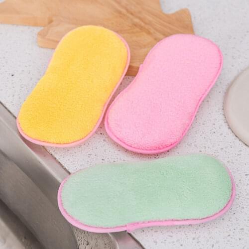 Brush Kitchen Brush Supplies Automatically Add Dishwashing Decontamination Brush With Sponge Cleaning Tablets Hand Pot Brush