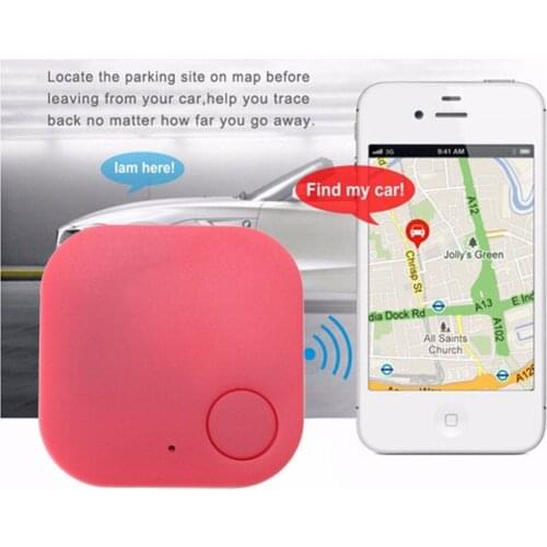 Smart Tag Wireless Bluetooth Tracker Child Bag Wallet Pet Car Key Finder GPS Locator 4 Colors Anti-lost alarm Reminder