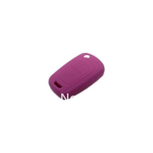 Styling 1PCS Purple Remote Key Silicon Gel Skin For Chevrolet Cruze