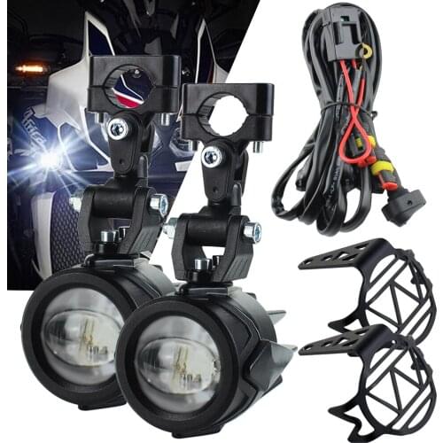 Auxiliary Fog Lights 40W LED Assembly Combo Motocycle For BM W R1200GS/ADV K1600 R1200GS R1100GS Motorbike Safety Driving Lamp